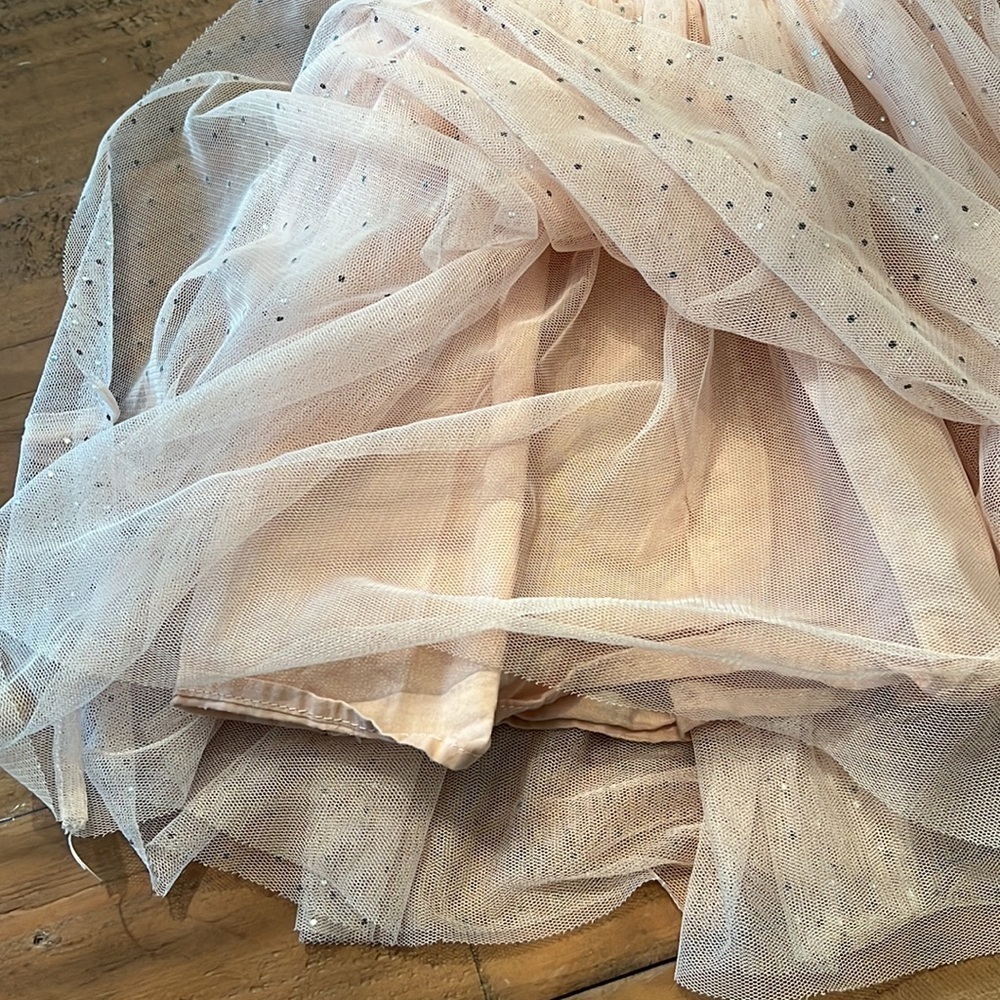 Stella McCartney pink silver metallic tulle skirt - Picture 4 of 8